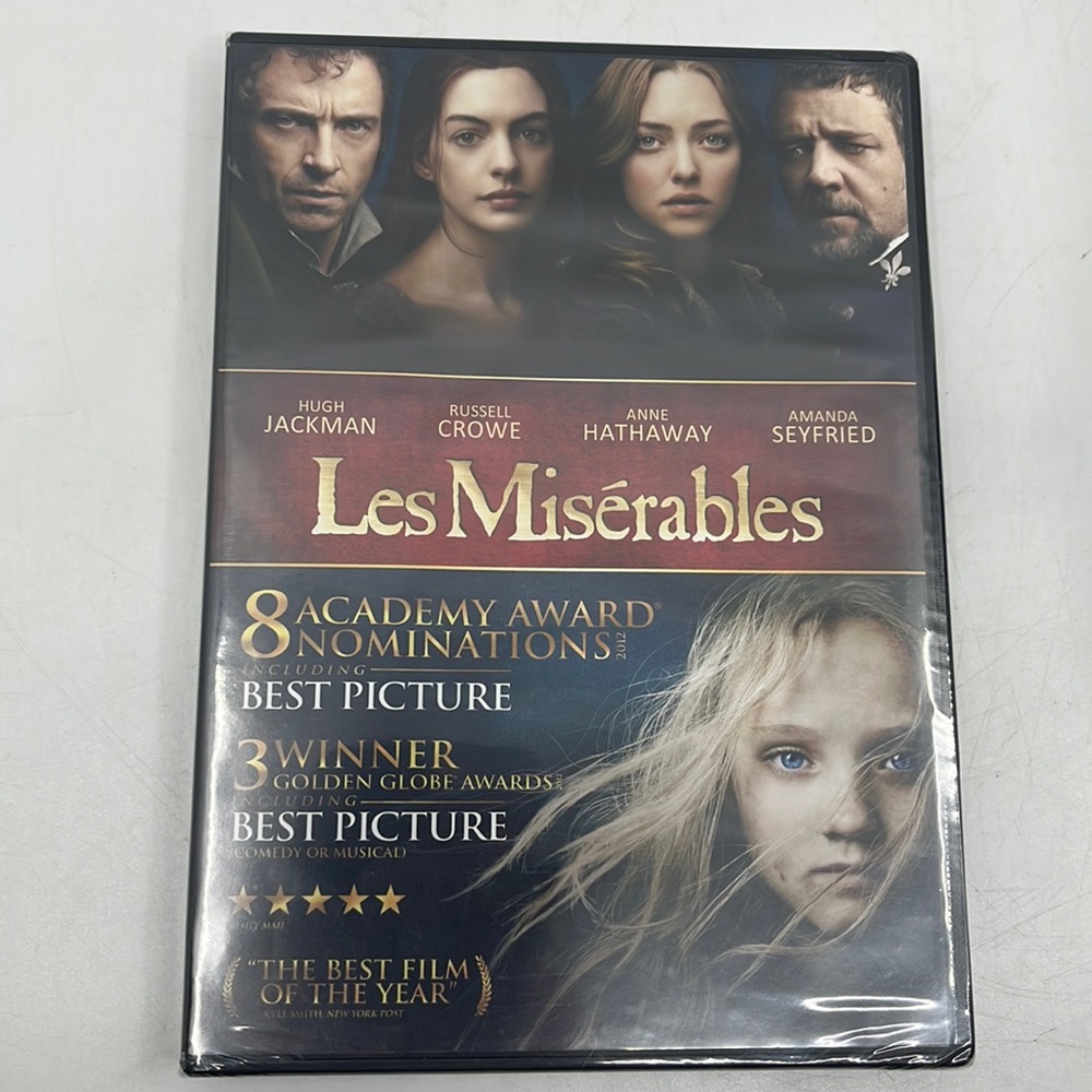NEW SEALED Les Miserables DVD
